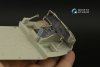 Quinta Studio QDS+35108 MH-60L 3D-Printed & coloured Interior on decal paper (Kitty Hawk) (with 3D-printed resin parts) (small version) 1/35